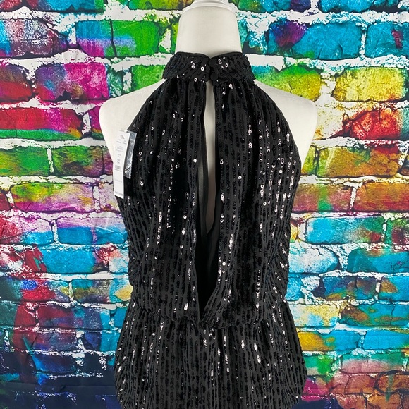 NWT~White House Black Market Sequined Top - Picture 6 of 7